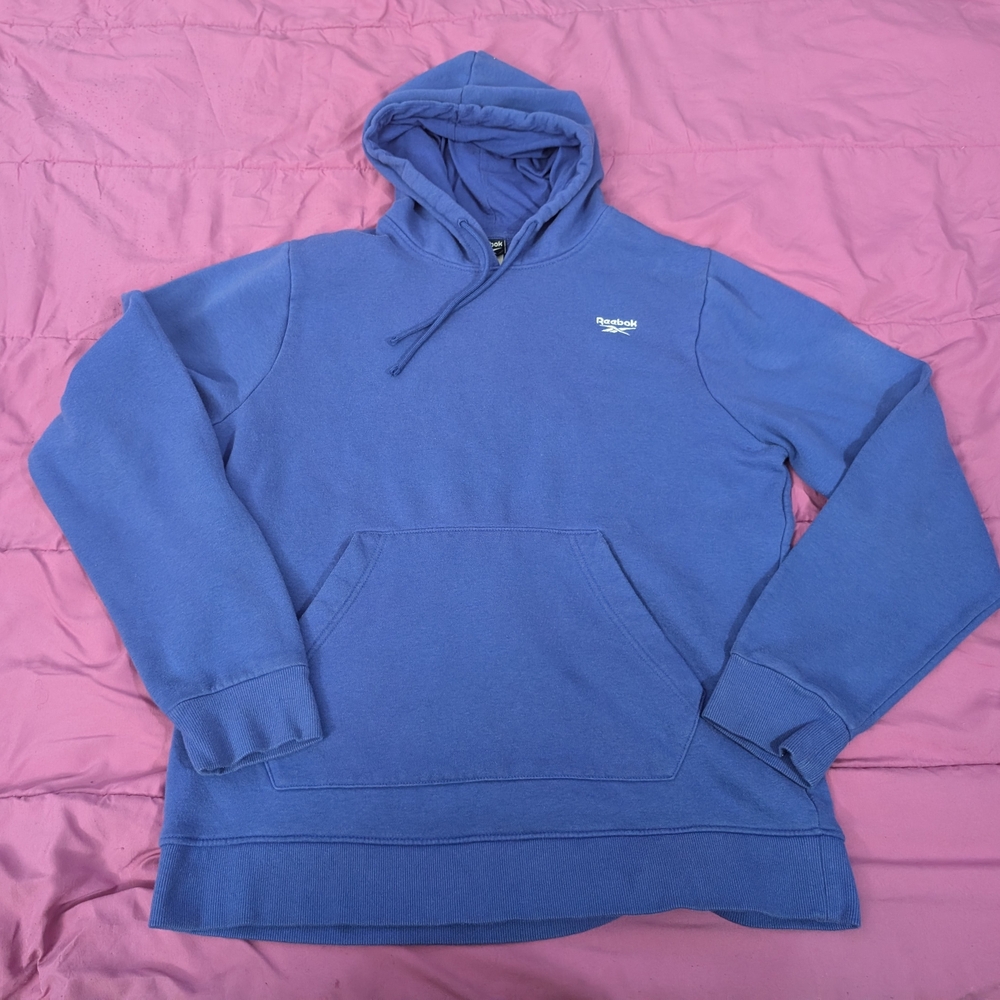 Reebok Men's Hoodie in Vibrant Blue
